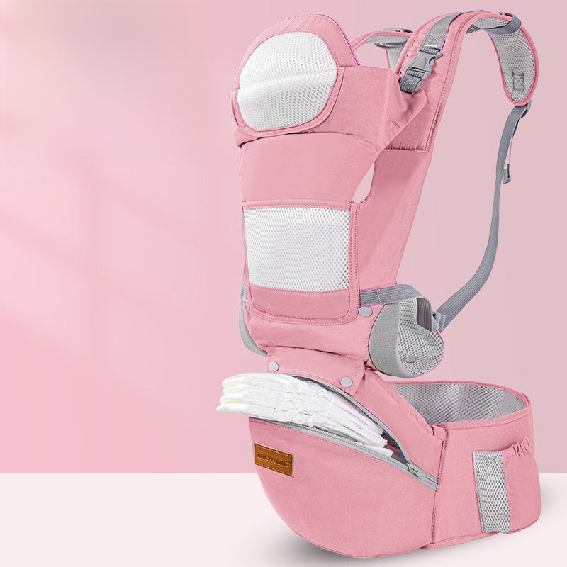Ultimate 4-in-1 Ergonomic Baby Carrier with Integrated Hip Seat
