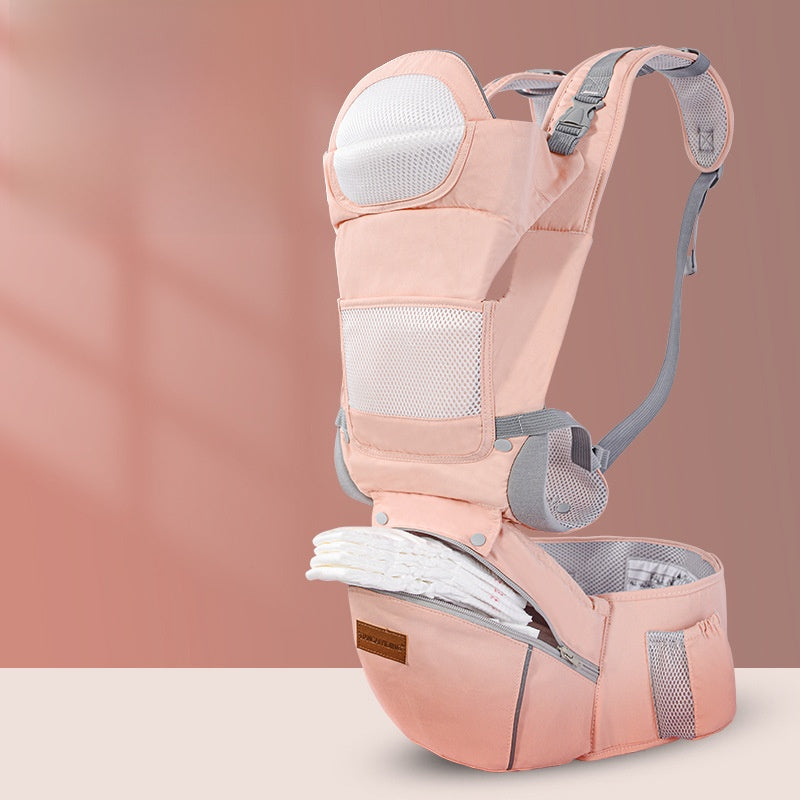Ultimate 4-in-1 Ergonomic Baby Carrier with Integrated Hip Seat