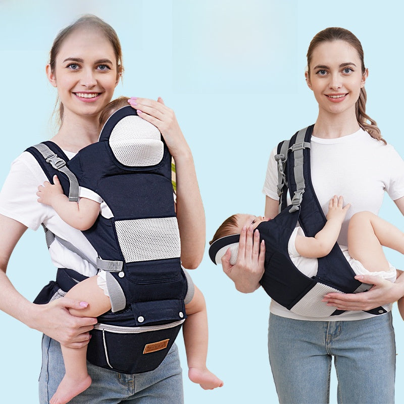 Ultimate 4-in-1 Ergonomic Baby Carrier with Integrated Hip Seat