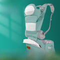 Ultimate 4-in-1 Ergonomic Baby Carrier with Integrated Hip Seat