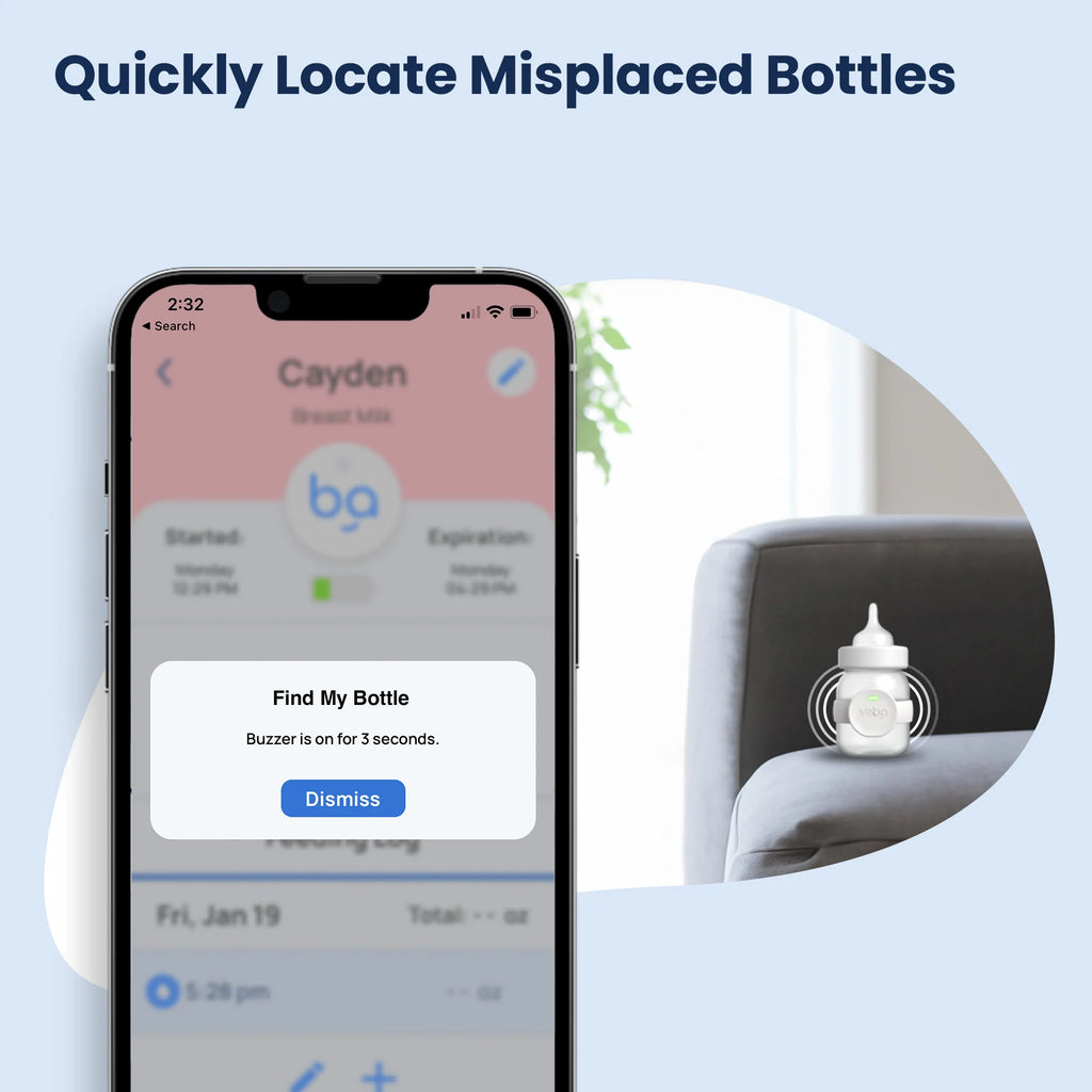 Smart Baby Bottle Monitor