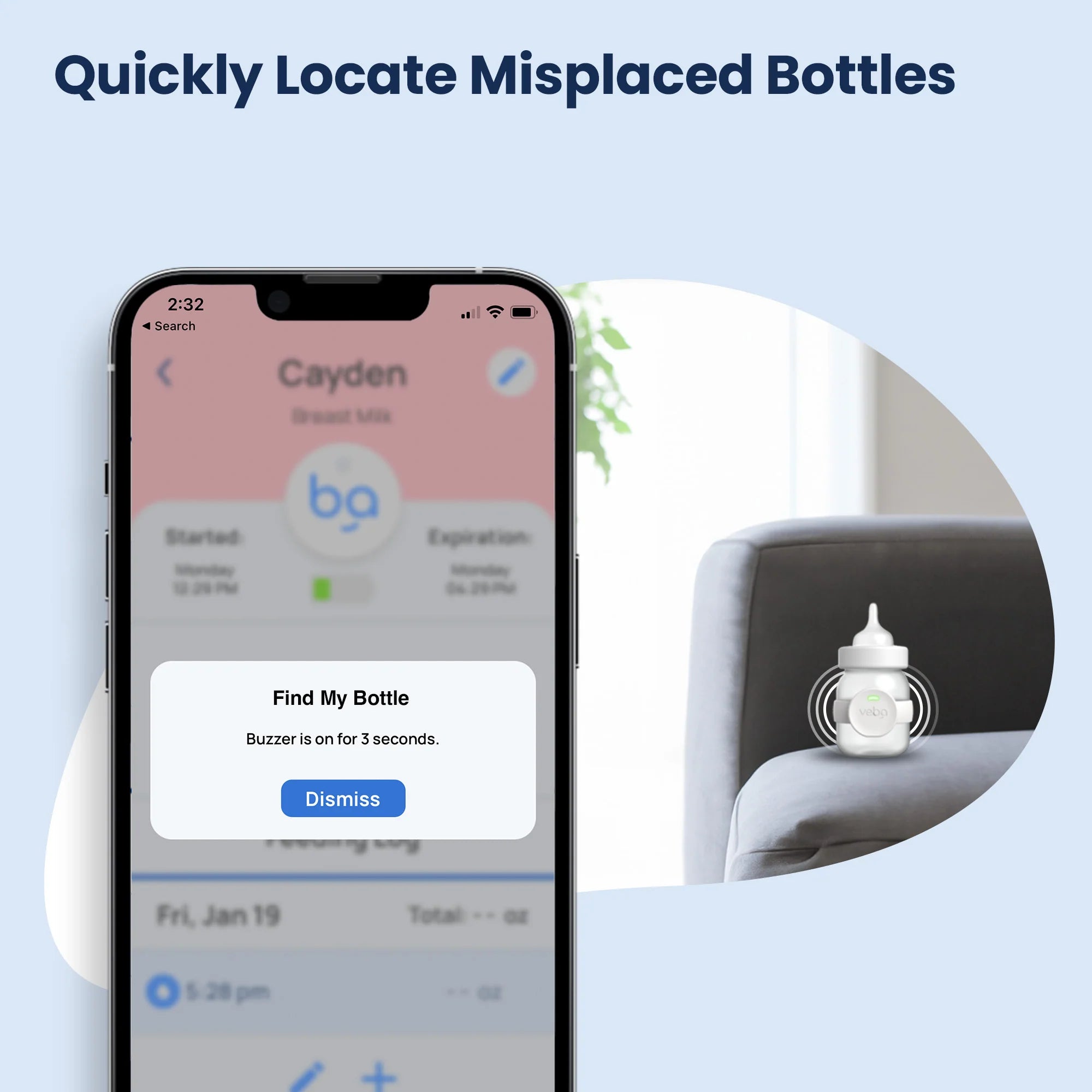 Smart Baby Bottle Monitor