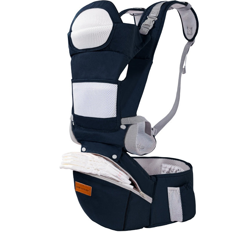 Ultimate 4-in-1 Ergonomic Baby Carrier with Integrated Hip Seat