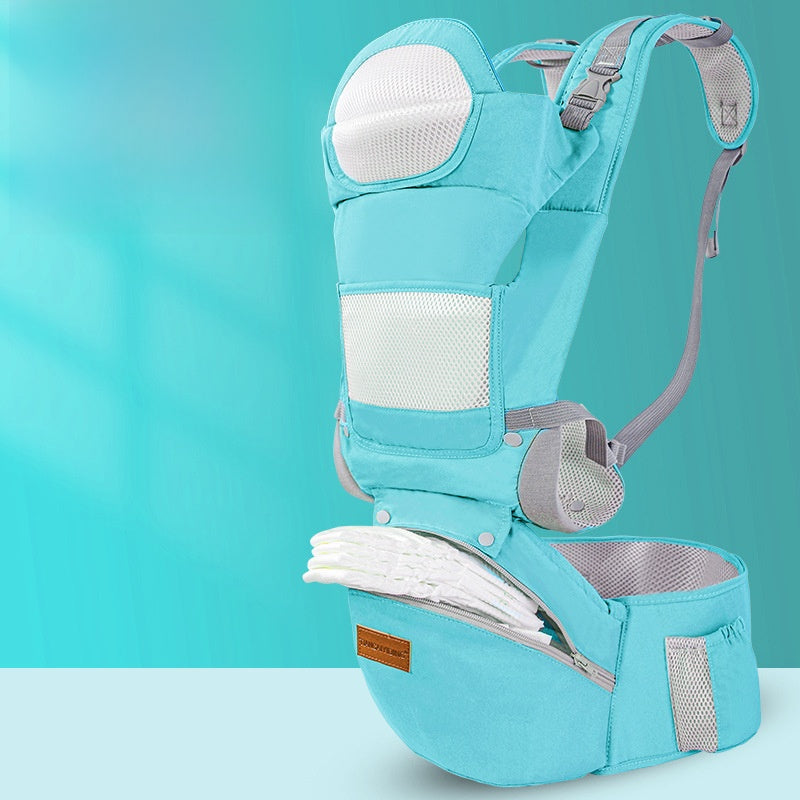 Ultimate 4-in-1 Ergonomic Baby Carrier with Integrated Hip Seat