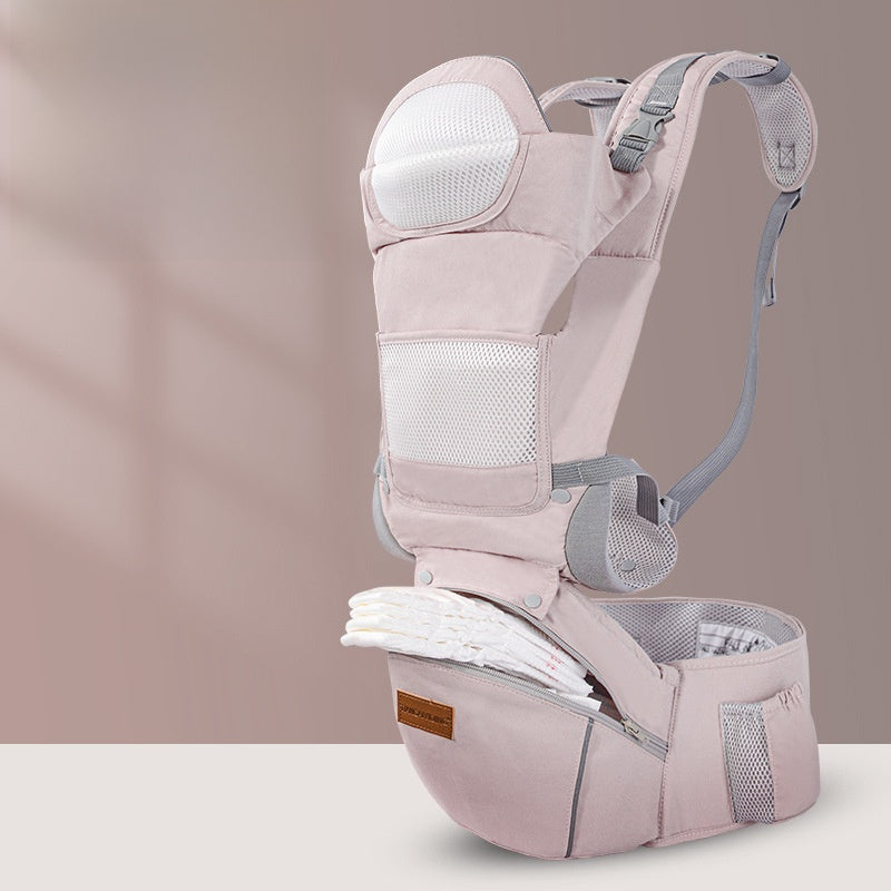 Ultimate 4-in-1 Ergonomic Baby Carrier with Integrated Hip Seat