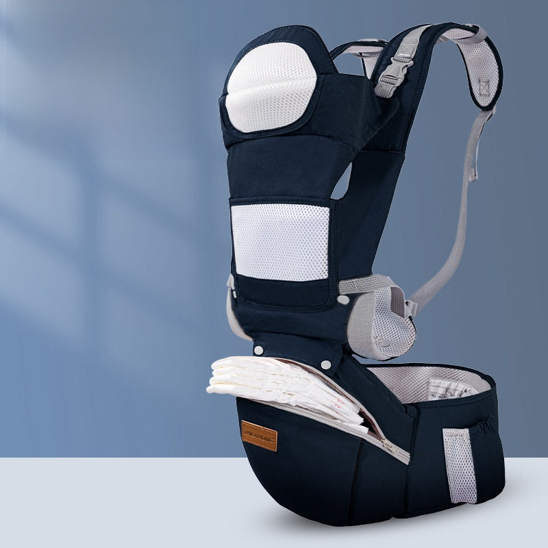 Ultimate 4-in-1 Ergonomic Baby Carrier with Integrated Hip Seat